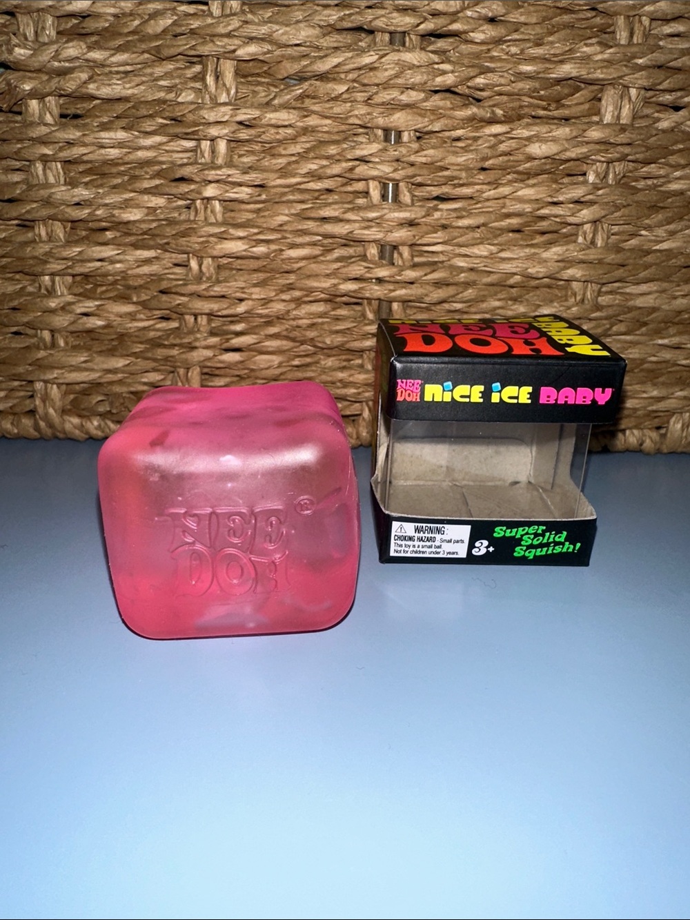 Nee Doh Pink “Nice Ice Baby” Squishy